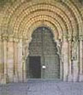 porta de igreja de San Vicente