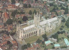 Catedral vista do alto